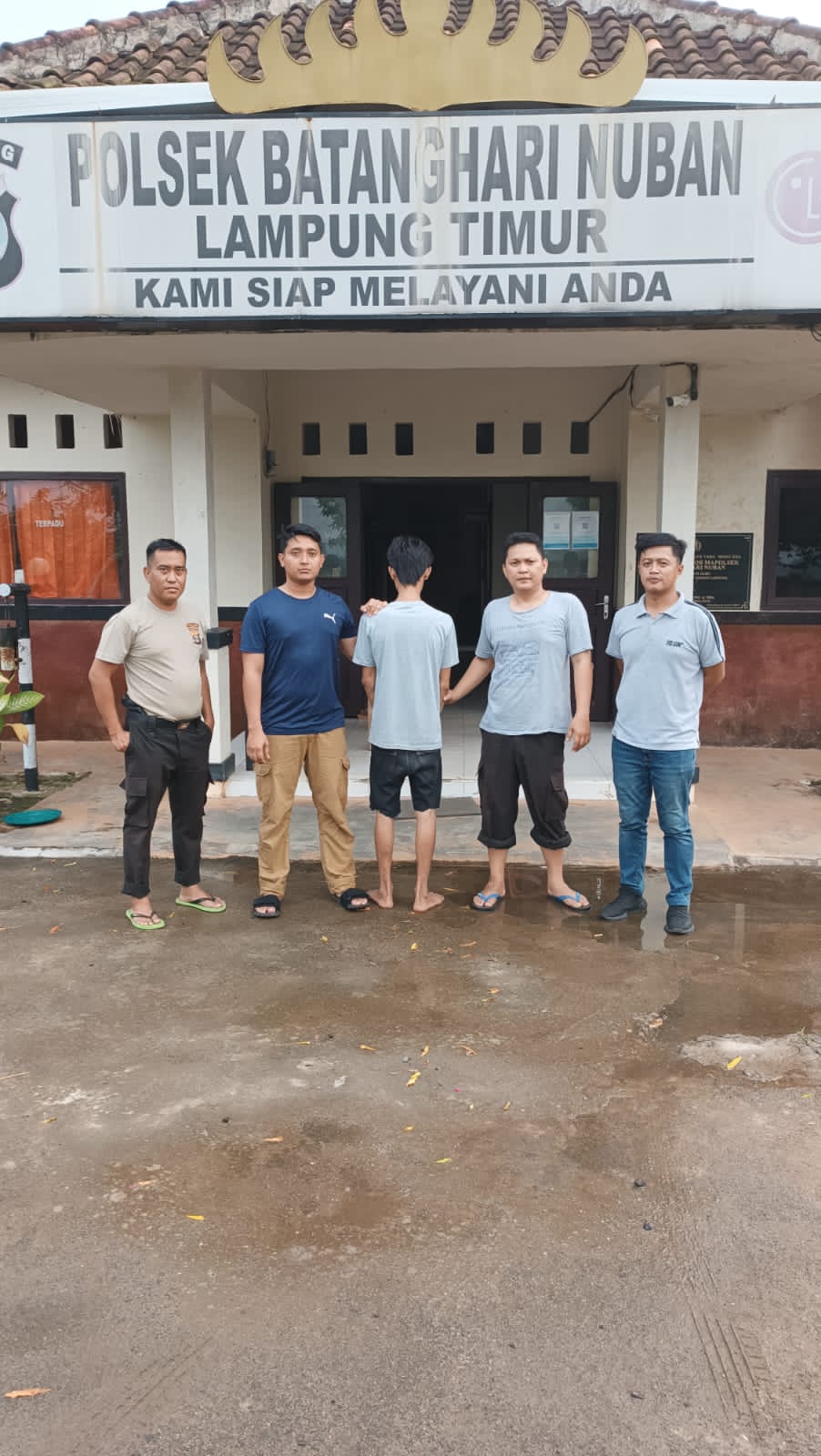 Curi Telepon Genggam, Seorang Warga Diamankan Polsek Batanghari Nuban